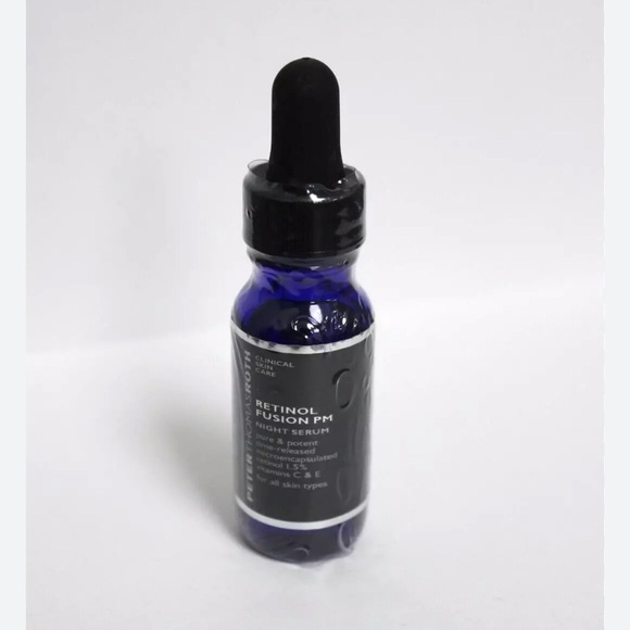 NWT PETER THOMAS  ROTH RETINOL FUSION PM NiGHT SERUM 12 ML /0.4 FLOZ - Picture 1 of 3